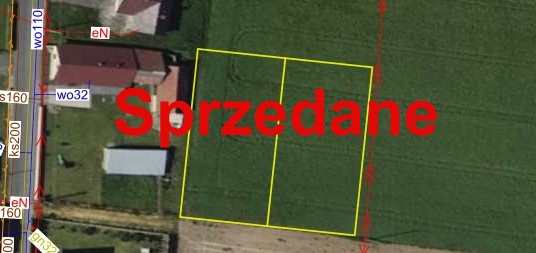 Działka Na sprzedaż działki budowlana w Odrowążu, k. Krapkowic