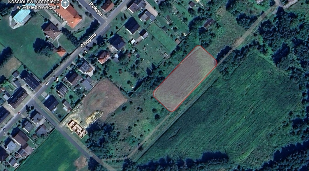 Działka Na sprzedaż działka budowlana w Zdzieszowicach
